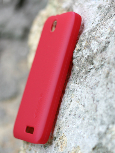 Фото Чехол Nillkin Matte для Lenovo A526 (+ пленка) (Красный) на vchehle.ua