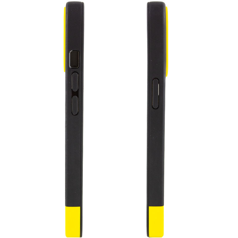 Фото Чохол TPU+PC Bichromatic на Apple iPhone 12 Pro Max (6.7") (Black / Yellow) в маназині vchehle.ua