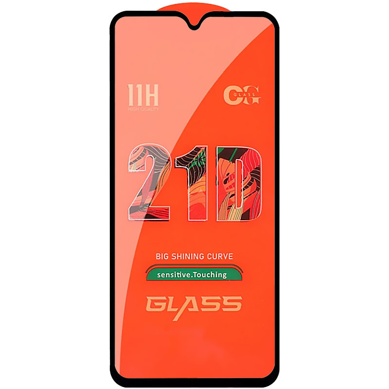 Фото Защитное стекло 2.5D CP+ (full glue) для Realme C51 (Черный) на vchehle.ua