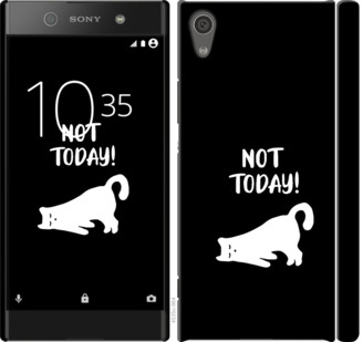 

Чехол Уставший кот для Sony Xperia XA1 Dual 874324