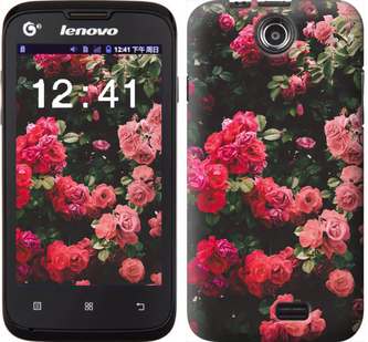

Чохол Кущ з трояндами на Lenovo A300 639196