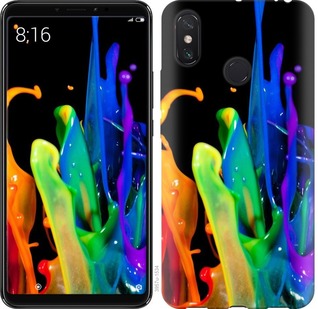

Чехол брызги краски для Xiaomi Mi Max 3 674634