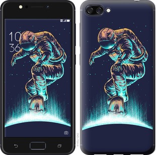 

Чехол Космонавт на скейтборде для Asus ZenFone 4 Max ZC554KL 698820