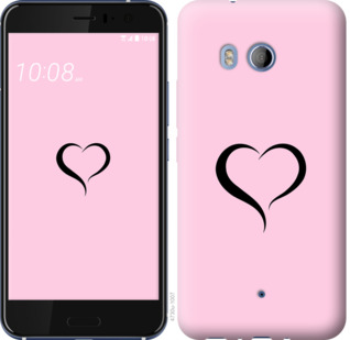 

Чохол Серце 1 на HTC U11 899389