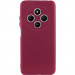 Чохол Silicone Cover Lakshmi Full Camera (AA) на Xiaomi Redmi 14C / Poco C75 (Бордовий / Marsala)