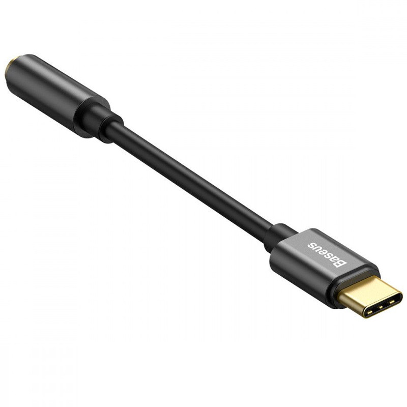 Переходник Baseus L54 Type-C to 3.5mm (CATL54) (Черный) в магазине vchehle.ua