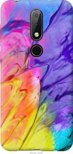 

Чохол Різнокольорові фарби на Nokia 6.1 Plus 968812