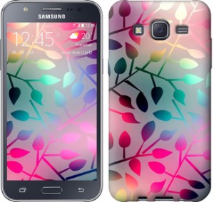 Чехол Листья для Samsung Galaxy J5 (2015) J500H