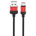 Дата кабель Borofone BX28 Dignity USB to Type-C (1m) (Красный)