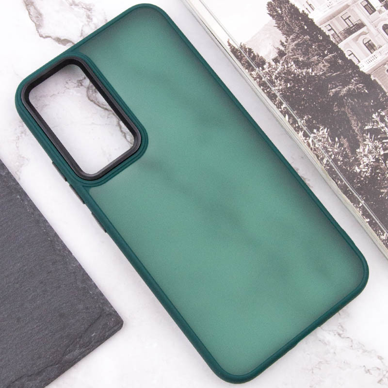 Чохол TPU+PC Lyon Frosted на Samsung Galaxy S20 FE (Green) в магазині vchehle.ua