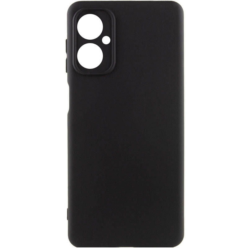 Чохол Silicone Cover Lakshmi Full Camera (A) на Motorola Moto G14 (Чорний / Black)