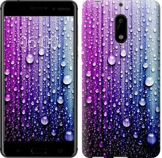 

Чехол Капли воды для Nokia 6 154089
