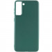 Силіконовий чохол Candy на Samsung Galaxy S21+ (Зелений / Forest green)