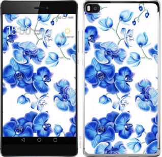 

Чохол Блакитні орхідеї на Huawei Ascend P8 725226
