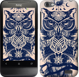 

Чохол Узорчата сова на HTC One V t320e 627328