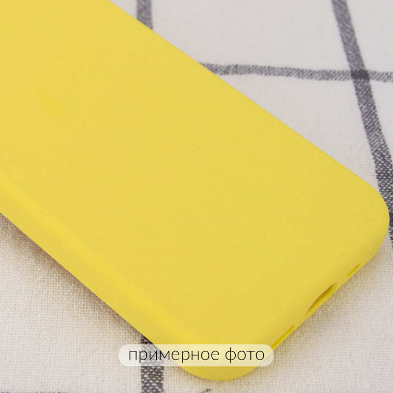 Фото Чехол Silicone Case Full Protective (AA) NO LOGO для Apple iPhone 16 Plus (6.7") (Желтый / Yellow) на vchehle.ua