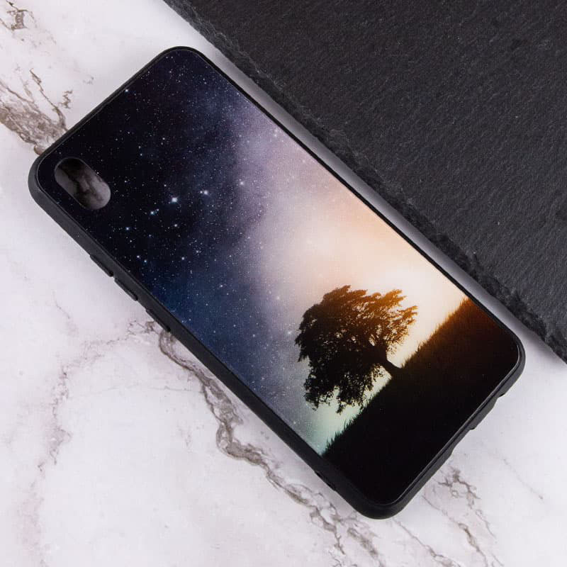 Фото TPU+Glass чехол Diversity для Xiaomi Redmi 9A (Tree) в магазине vchehle.ua