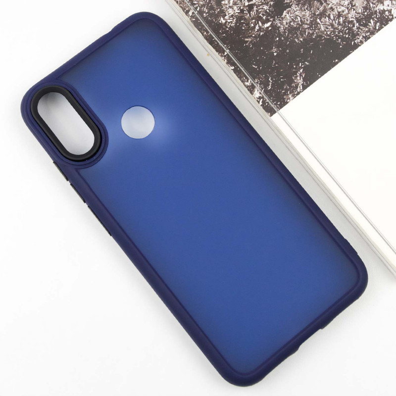 Фото Чехол TPU+PC Lyon Frosted для Xiaomi Redmi Note 7 / Note 7 Pro / Note 7s (Navy Blue) на vchehle.ua