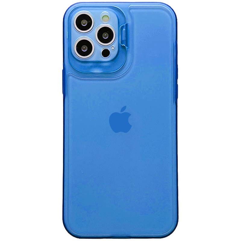 TPU+PC чехол OpenCam для Apple iPhone 14 Pro Max (6.7") (Синий)