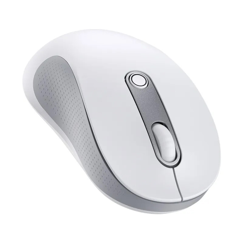 Миша бездротова Baseus F02 Ergonomic (without Battery) (B01055505) (Moon White) в магазині vchehle.ua