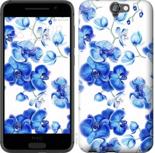 

Чехол Голубые орхидеи для HTC One A9 724964