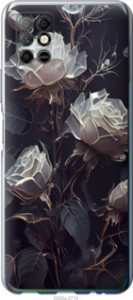 Чохол Троянди 2 на Infinix Note 8