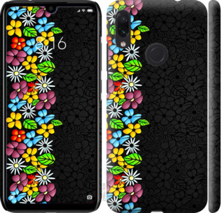 

Чехол цветочный орнамент для Xiaomi Redmi Note 7 Pro 699154