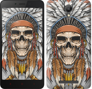

Чехол Череп индейца для Xiaomi Redmi Note 2 Prime 641199