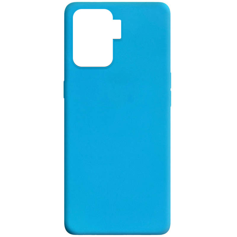Силіконовий чохол Candy на Oppo Reno 5 Lite / A94 4G (Блакитний)