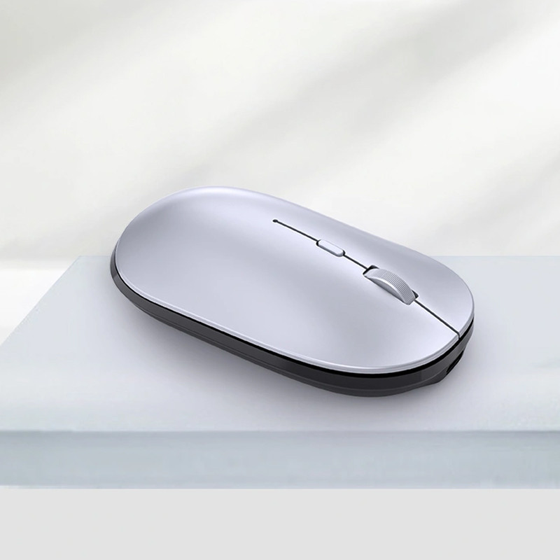 Фото Бездротова миша WIWU WM110 Office Mouse (2.4G+Bluetooth) (Silver) на vchehle.ua