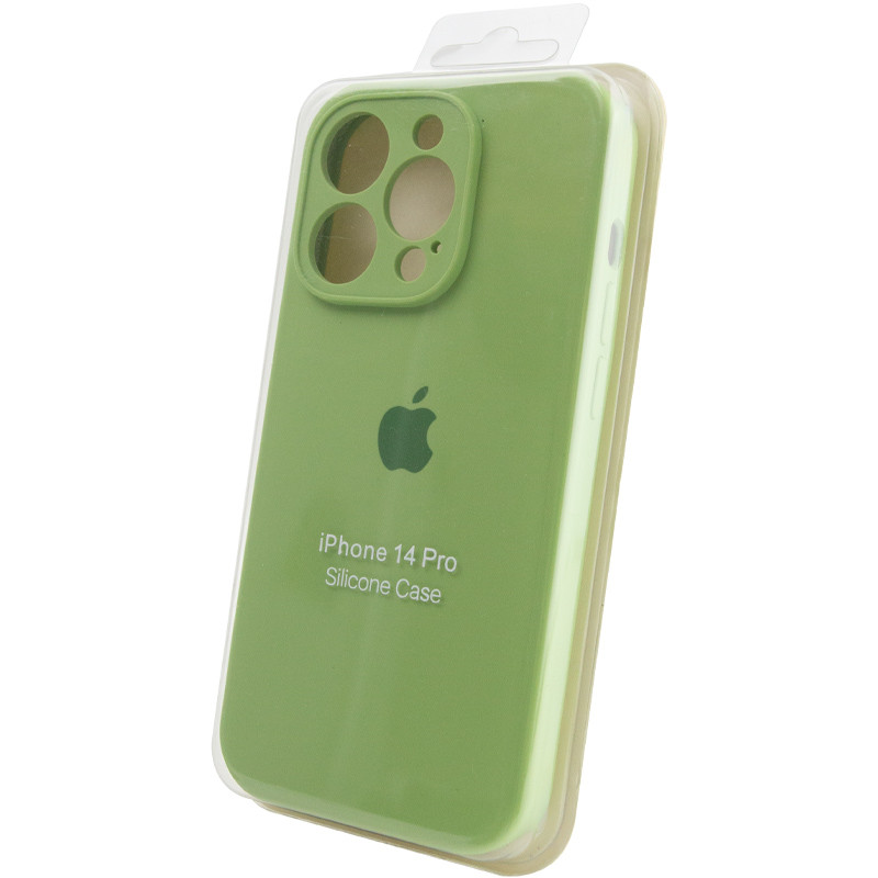 Заказать Чехол Silicone Case Full Camera Protective (AA) для Apple iPhone 15 Pro (6.1") (Мятный / Mint) на vchehle.ua