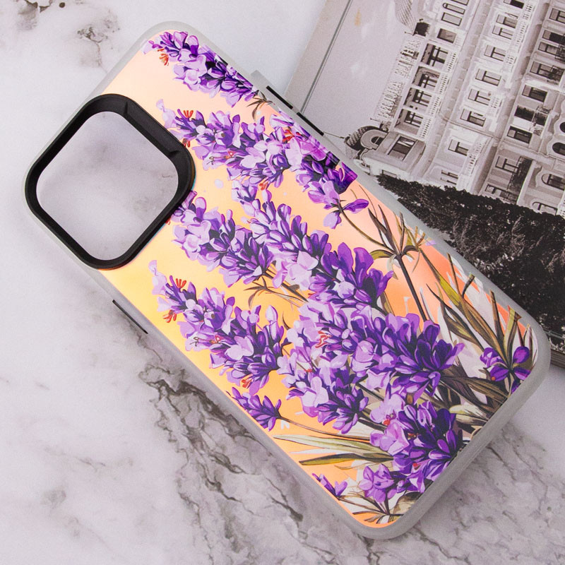 TPU+PC чохол TakiTaki Magic glow на Apple iPhone 15 Pro Max (6.7") (Lavender / Pink / Purple) в магазині vchehle.ua