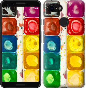 

Чохол Палітра фарб на Google Pixel 3 780945