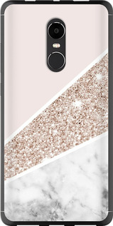 Чехол Пастельный мрамор для Xiaomi Redmi Note 4X