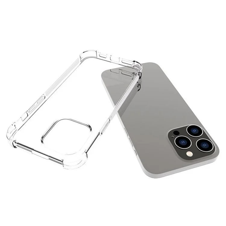 Фото TPU чехол Epic Ease с усиленными углами для Apple iPhone 13 Pro Max (6.7") (Бесцветный (прозрачный)) в магазине vchehle.ua