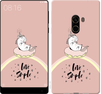 

Чехол Единорожка в пончике для Xiaomi Mi MiX 2 719470
