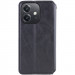 Фото Шкіряний чохол-книжка GETMAN Cubic (PU) на Oppo A3 4G / A3x 4G/ A40m (Чорний) в маназині vchehle.ua