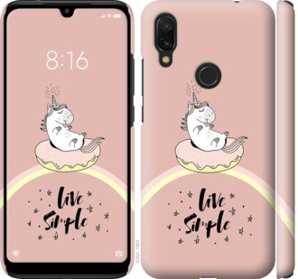 

Чехол Единорожка в пончике для Xiaomi Redmi 7 719449