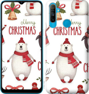 

Чехол Merry Christmas для Realme C3 933309