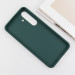 TPU чехол Bonbon Metal Style для Samsung Galaxy S24 / S25 (Зеленый / Pine green) в магазине vchehle.ua
