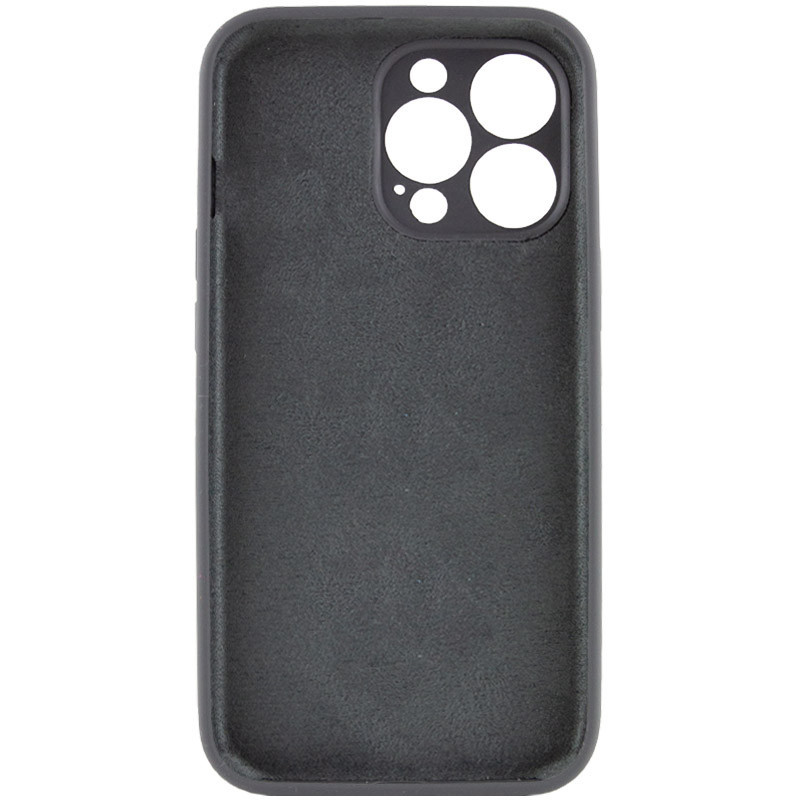 Чехол Silicone Case Full Camera Protective (AA) NO LOGO для Apple iPhone 14 Pro Max (6.7") (Серый / Dark Gray) в магазине vchehle.ua