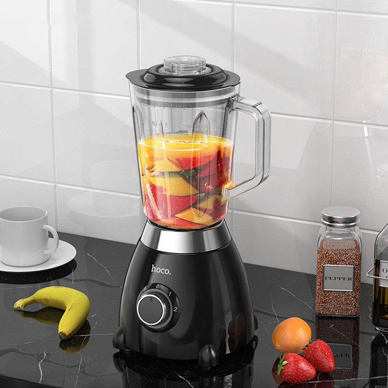Блендер Hoco HE33 Electric Retro Juicer 500W (1.5L) (Black) в магазині vchehle.ua