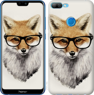

Чохол Лис в окулярах для Huawei Honor 9i 911443