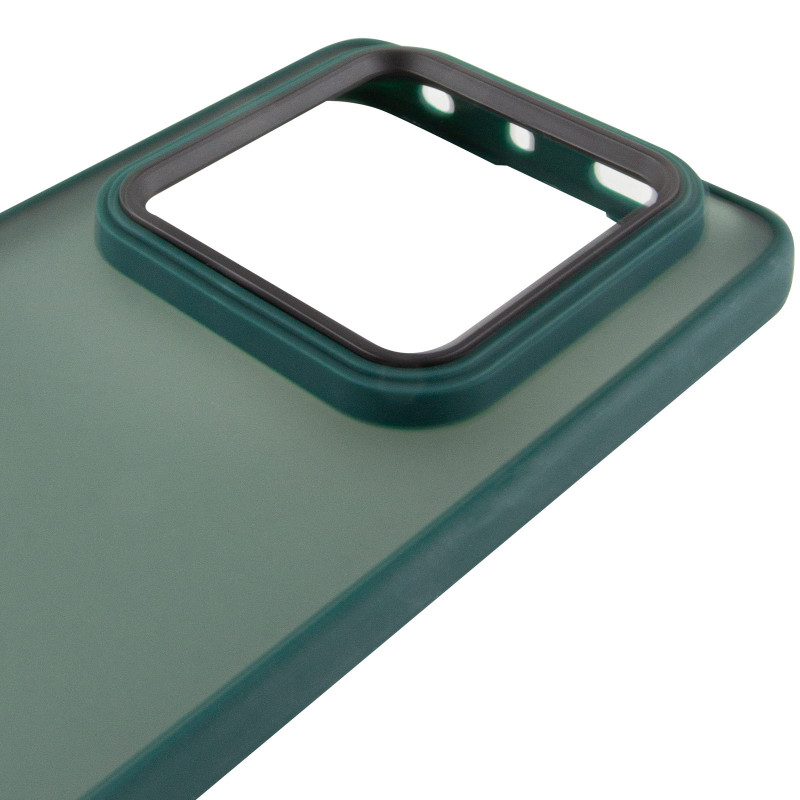 Фото Чехол TPU+PC Lyon Frosted для Xiaomi Redmi Note 14 Pro 4G (Green) в магазине vchehle.ua