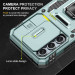 Ударопрочный чехол Camshield Army Ring для Samsung Galaxy S23+ (Зеленый / Light Green) в магазине vchehle.ua