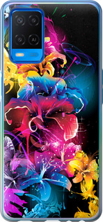 

Чехол Абстрактные цветы для Oppo A54 1634213