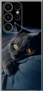 Чехол Дымчатый кот для Samsung Galaxy S24 Ultra