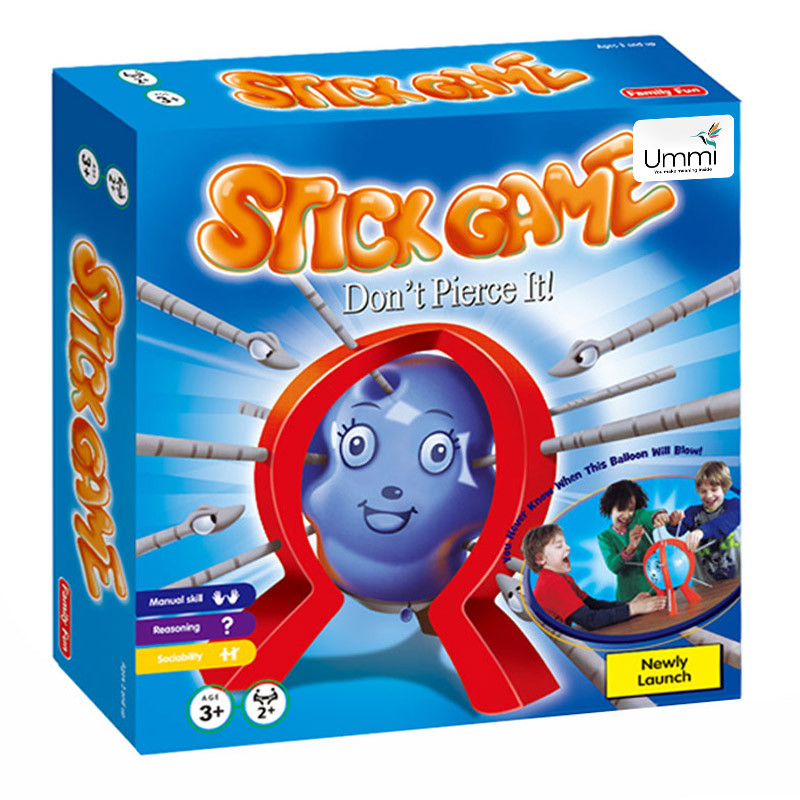 Фото Настільна інтерактивна ігра Ummi 707-51 Boom Boom Balloon Stick Game (Red) на vchehle.ua