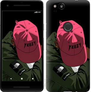 

Чехол logo de yeezy для Google Pixel 2 777161