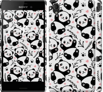 Чехол Панды для Sony Xperia M4 Aqua E2312